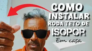 COMO INSTALAR RODA TETO DE 5CM NO TETO DE LAGE  @ByZinkoSports