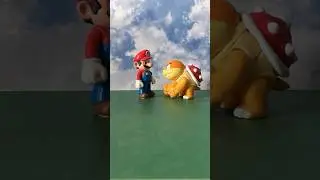 Mario vs Boom Boom! #mario #animation #stopmotion