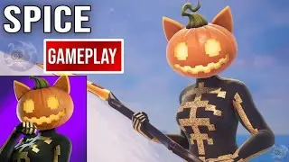 New Spice Skin Gameplay (Fortnite)