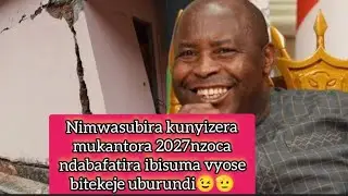 Urugendo 1044🇧🇮NITWASUBIRA KWIZERA NEVA 2027 ARAZOCA AFATA IBISUMA?🤒