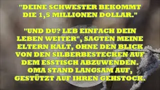 Sie gaben meiner Schwester 1,5 Millionen Dollar und nannten mich einen Versager – bis meine Großmut