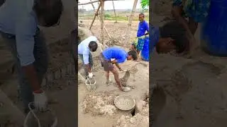 🚩 Village Hanuman statue Making process 💪 inauguration date 07.05.24#shortsviral#ytshorts #shorts