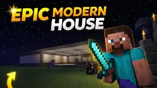 Minecraft Modern House Design | Creative Mode Day 73.