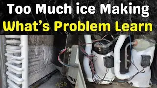 Package AC full ice freezing outdoor both compressor why how many region AC problem solution?