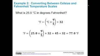 Conversions Between Temperature Scales (⁰F, ⁰C, K)