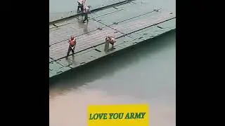 Indian Army Technology for Going Vehicles on Water #Shorts #ytshorts