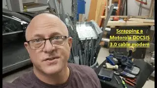 Scrapping a Motorola Cable modem DOCSIS 3.0