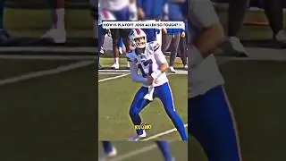 Nobody is better then Playoff Josh Allen ☠️😡 #shorts #nfl
