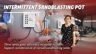 How to choose an industrial sandblasting pot? Take a look and see if you like this sandblasting pot.