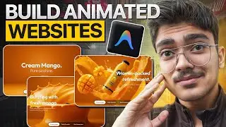 I Built an Animated Product Website in 10 Minutes using AI (Google Anti-Gravity)