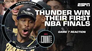 NBA Finals Reaction: Oklahoma City Thunder win their first NBA Championship | NBA Countdown