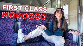 First Class Train Journey from Marrakesh to Fes | Morocco Travel