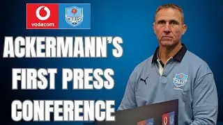 BULLS:  Johan Ackermann's first press conference as Bulls coach