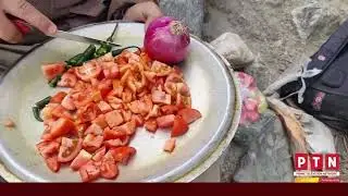 Cooking In Wild at Hindukush Mountain ranges in extreme cold temperature  | ptn