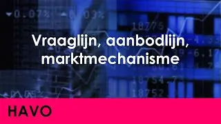 Vraaglijn, aanbodlijn, marktmechanisme - Economie voor havo - Vragers & Aanbieders