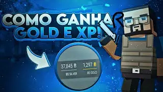 How to earn LOTS of EXP and GOLD in Block Strike!  I reached level 100!