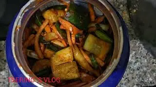 Kimchi Recipe / Kimchi / Cucumber Kimchi Recipe/ Homemade Kimchi Recipe / Easy Kimchi Recipe 