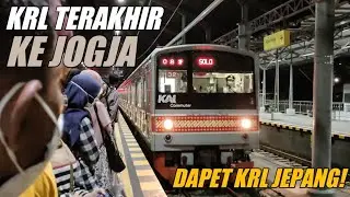 NAIK KRL KEBERANGKATAN TERAKHIR KE JOGJA - TRIP NAIK KRL SOLO - JOGJA TERAKHIR | DAPET KRL JEPANG!