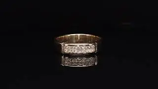 Men's lab-Grown diamond ring 0.25(ctw) in 10k gold