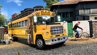 El Autobús Escolar Mas Rápido De HONDURAS | American Truck Simulator