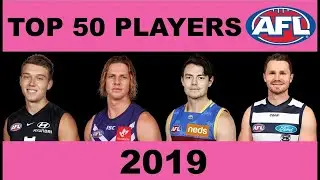 Can I guess the top 50 AFL players 2020
