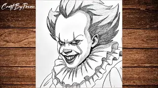 Drawing Pennywise IT Clown || LIVE! Drawing ✍️