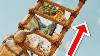 The Furthest To Climb Up The Ark Tame Ladder, Wins!