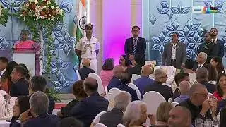Fête nationale : Banquet d'État en l'honneur de la présidente indienne