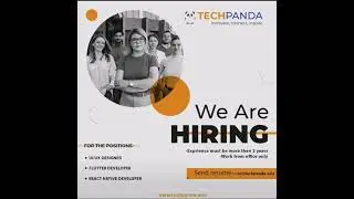 UI/UX designer । developer । tester । software engineer jobs