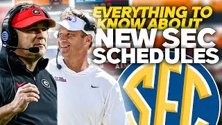 SEC Drops NEW 9-Game Schedule....Will it Change College Football Forever?