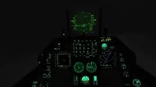 Falcon BMS TACAN approach TAEGU RWY 13R end up Lutz