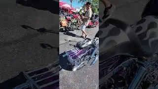 2023 Daytona Bike Week Custom Willie G FXR Skull Motorcycle #shorts