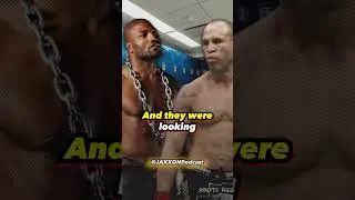 #demianmaia POV first interaction with #Rampagejackson