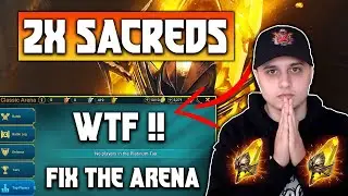 2X SACREDS LUCK OR DROP !? + ARENA IS BROKEN ! FIX THIS ASAP | Raid Shadow Legends