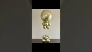 Balloon Centerpiece #shortsvideo #balloons