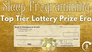 ✧.* 8 Hour Lottery SLEEP Subliminal, Hidden Affirmations to Attract Top Tier Lottery Wins NOW
