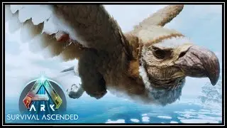 Searching The Snow Biome Leads To A Good Leveled Argentavis | Ark Survival Ascended {EP12}