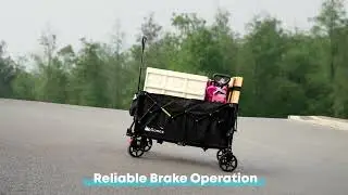 Light but Durable Collapsible Foldable Wagon Cart for Daily