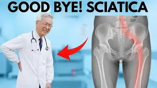 3 Exercises for Sciatica Relief Over 60 | Japan's Oldest Doctor's Secret Method