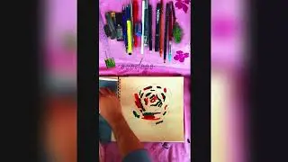 F1 Circuit 4K | High-Speed Abstract Painting in Motion #art #painting #shorts #viral