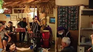 石垣島　ライブ居酒屋うさぎ屋新館　おじい自慢のオリオンビール　