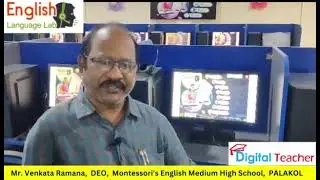 English Language Lab Software Review &ndash; Montessori&rsquo;s English Medium High School | #languagelab