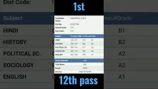 Class 12 th Result||first Division &hearts;️🙌||#ukboard2023 #firstdivision #viralshorts #viral #subscribe