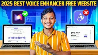 2025 का Best FREE Voice Enhancer Website 😱 | Better Than Adobe Podcast!