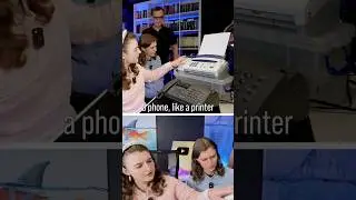 2025 Challenge: Gen Z vs Fax Machines #shorts #iphone #android #fax