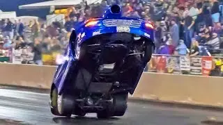 Camaro Nearly FLIPS! Nitrous V8 POWER!!