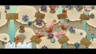Crazy Defense Heroes Treetops of the Orc King Level 39 Crazy