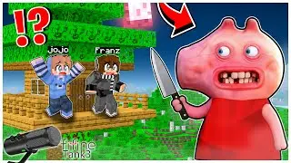 FRANZ & JOJO MELIHAT MONSTER PEPPA PIG RAKSASA di MINECRAFT!