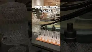 #shopping at #crateandbarrel