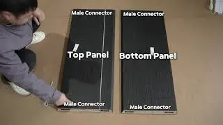 Step-by-step guide to open shelving &  LED strip installation.